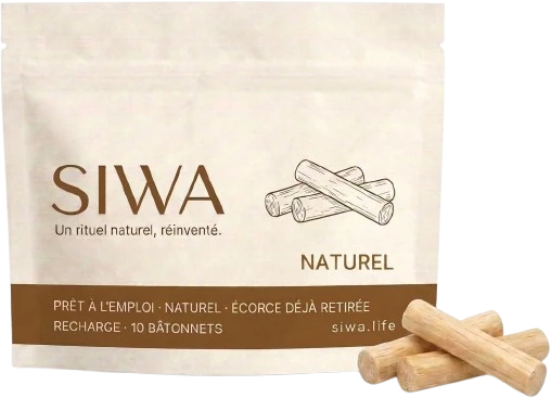 Recharge Siwa Naturel sans arôme